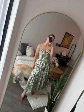 Anthropologie | Dresses | Anthropologie Maeve Tiered Halter Midi Dress